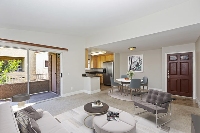 Living Room, Dining, Kitchen, Balcony - Gallery Preview